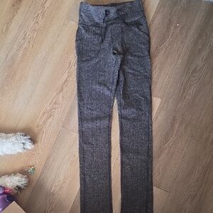 Lululemon Athletica Black and White Patterned Pants